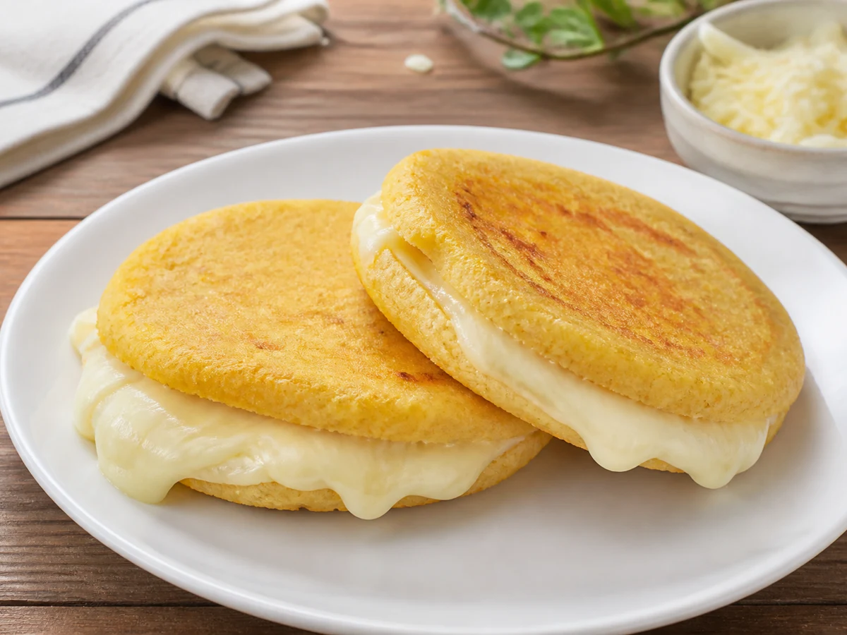 Кукурузные лепёшки с сыром