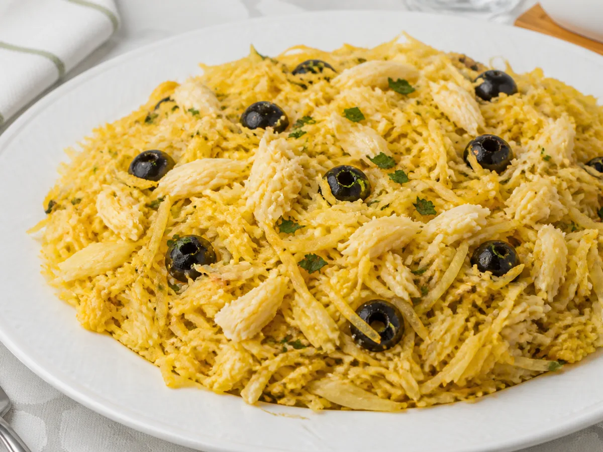 Рыба с картошкой и яйцом