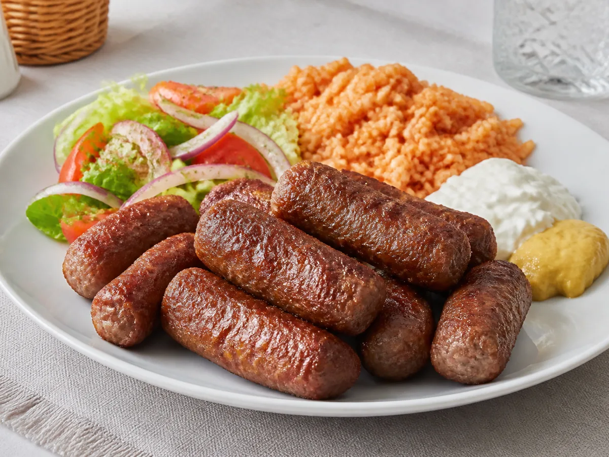Мясные колбаски с паприкой