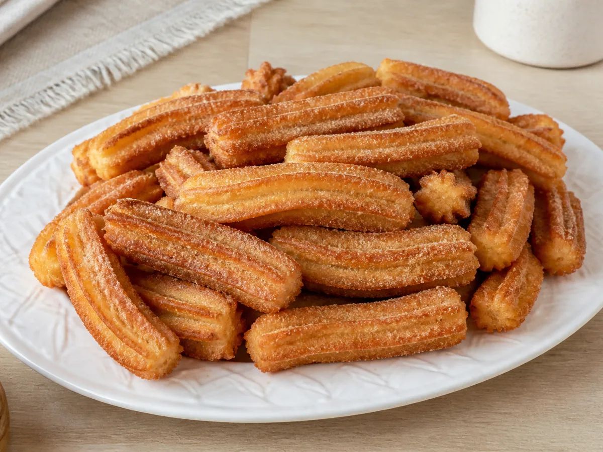Жареные палочки с корицей