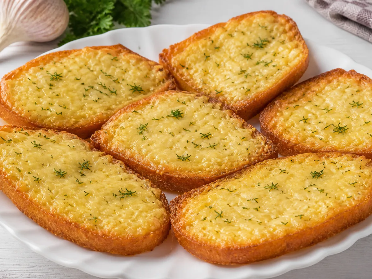 Гренки с сыром