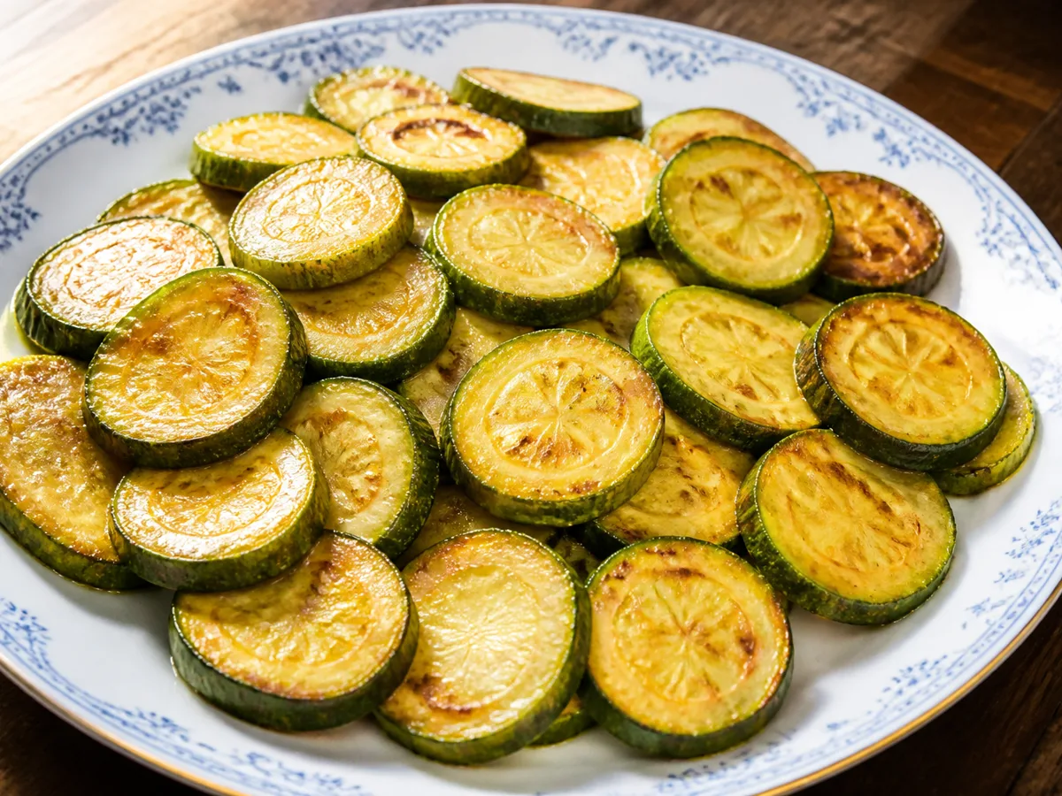 Кабачки жареные