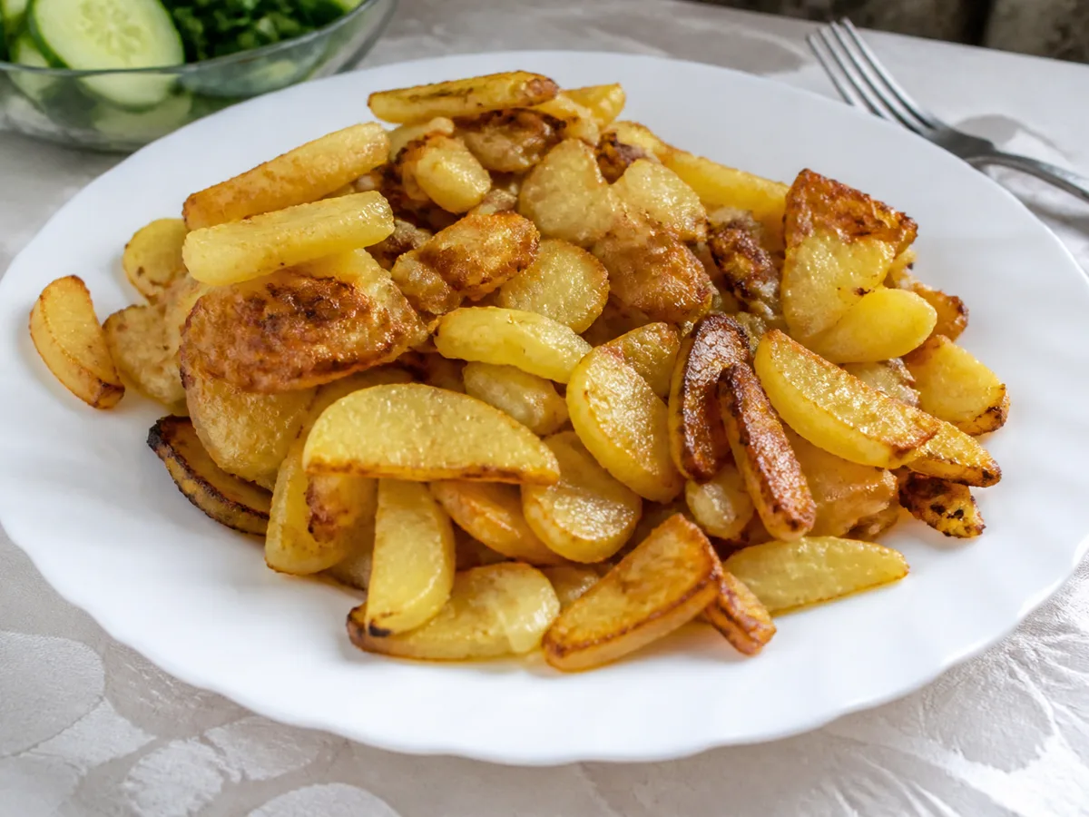 Картофель жареный