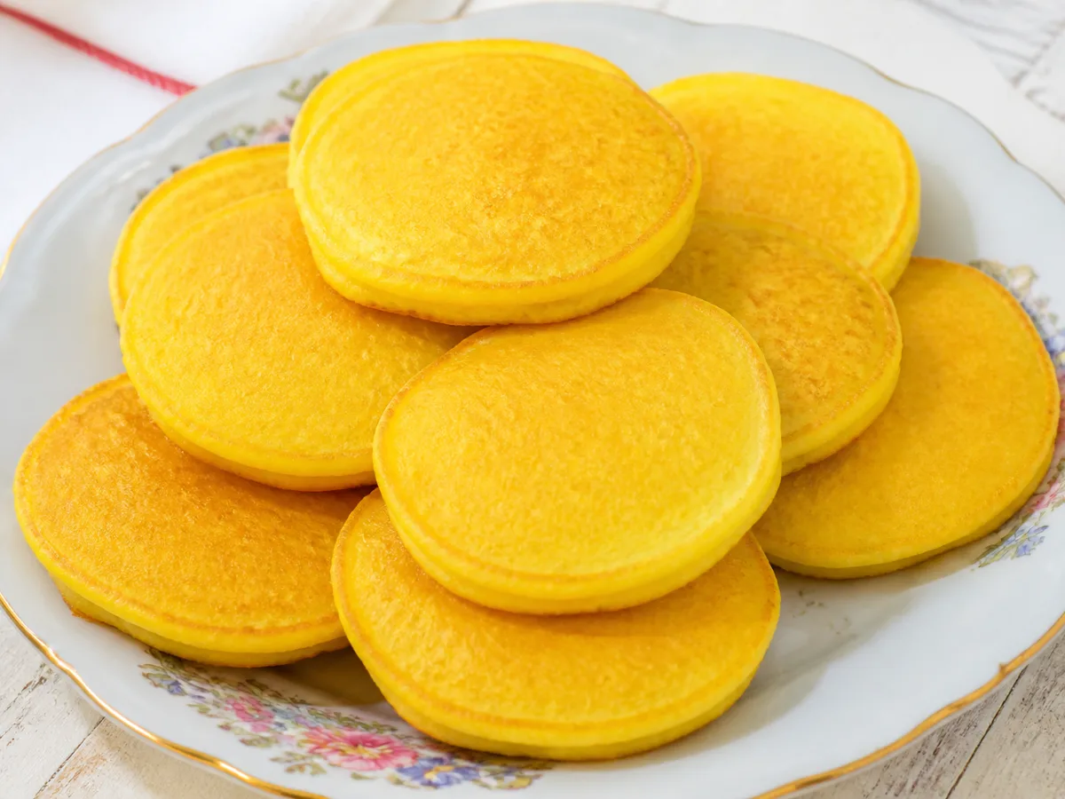 Кукурузные оладьи