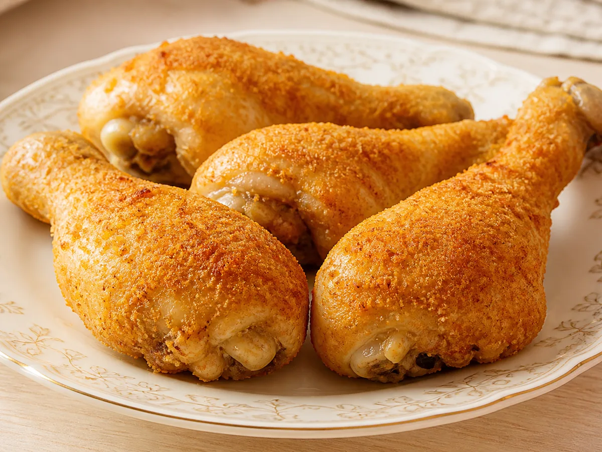 Куриные ножки в сухарях