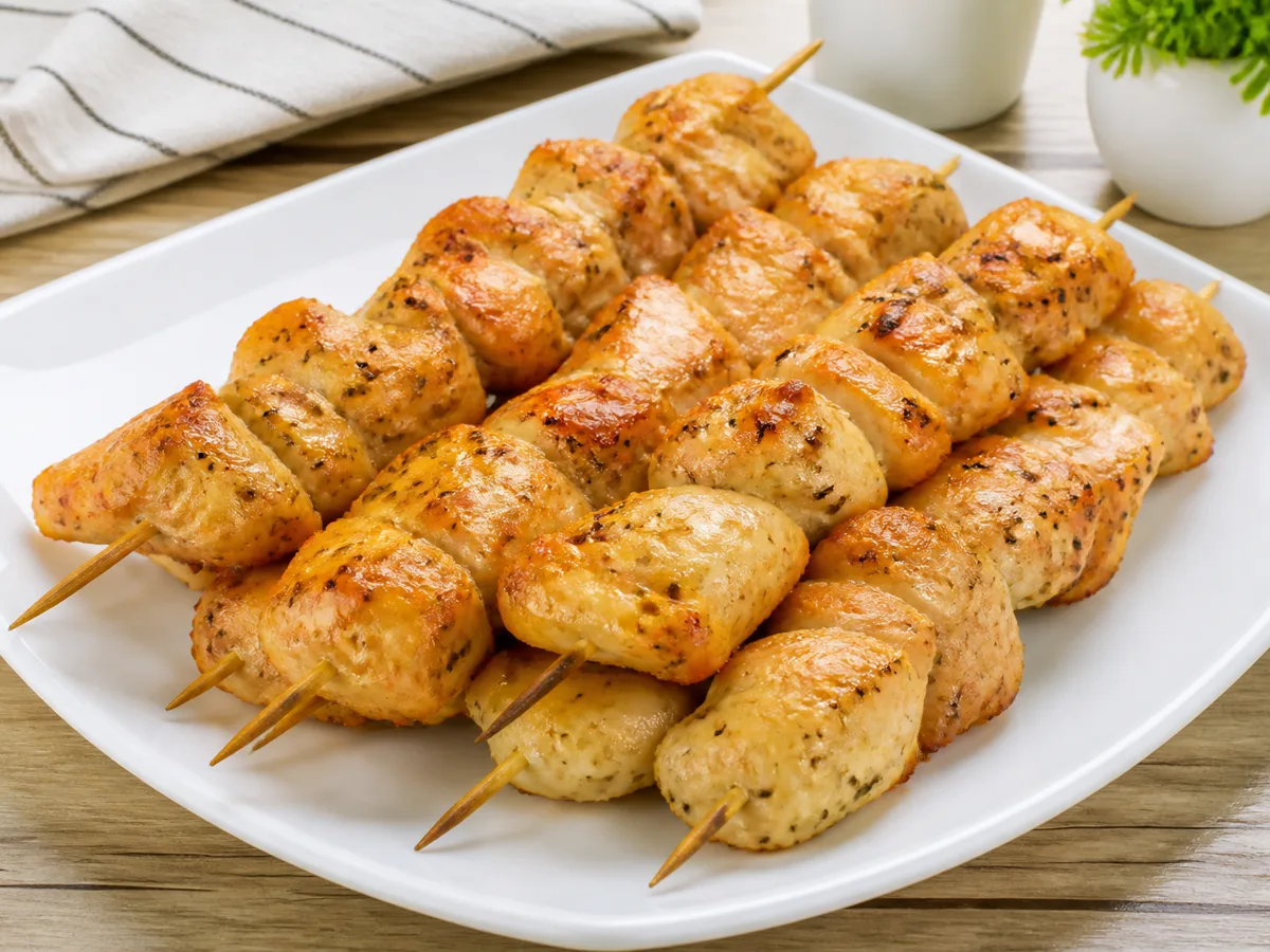 Куриные шашлычки
