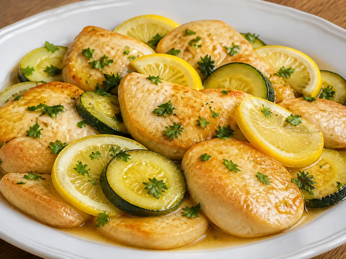 Курица с цукини