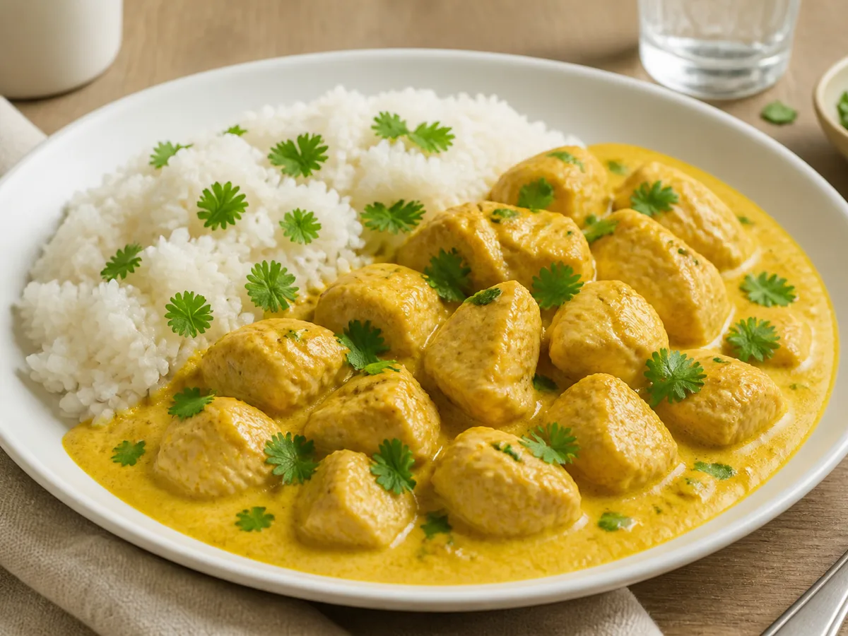 Курица с кокосовым карри