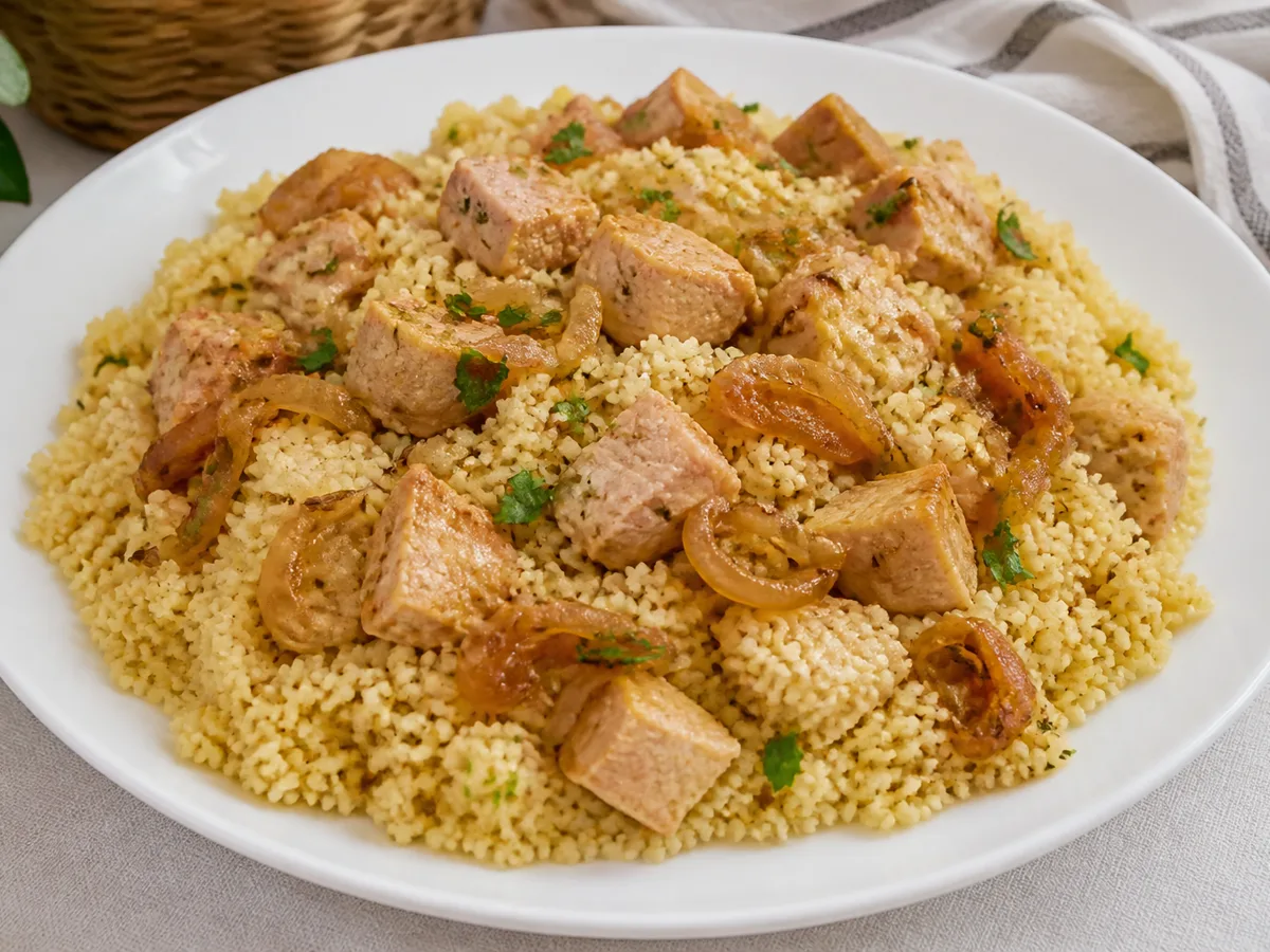 Кускус с индейкой