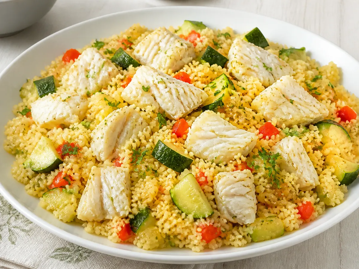 Кускус с рыбой