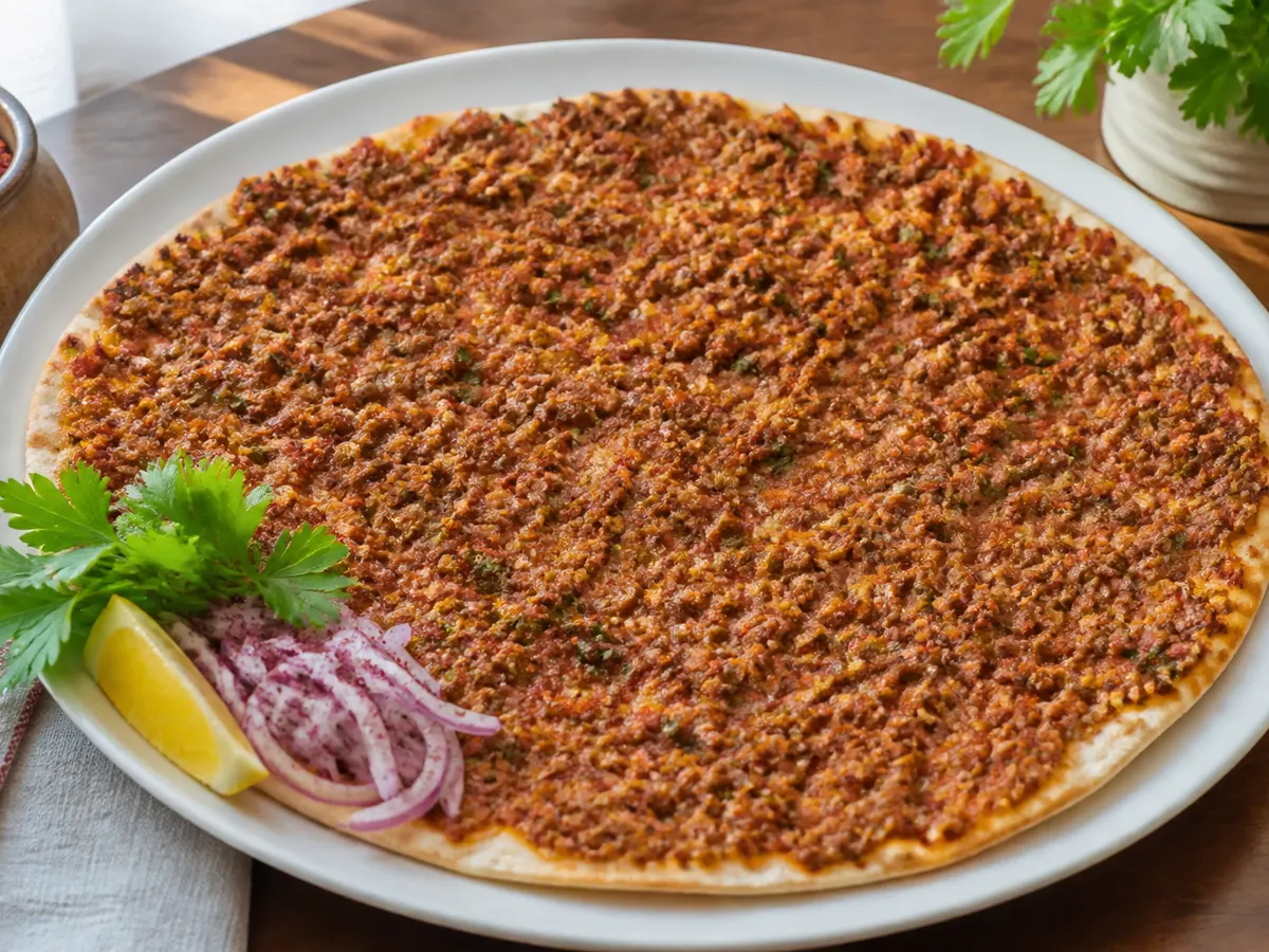 Лепёшка с мясным фаршем
