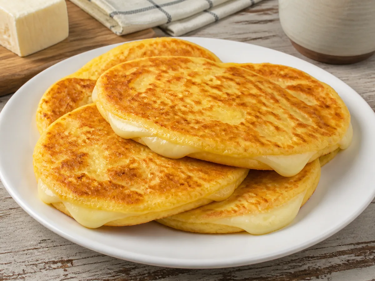 Кукурузные лепёшки с сыром