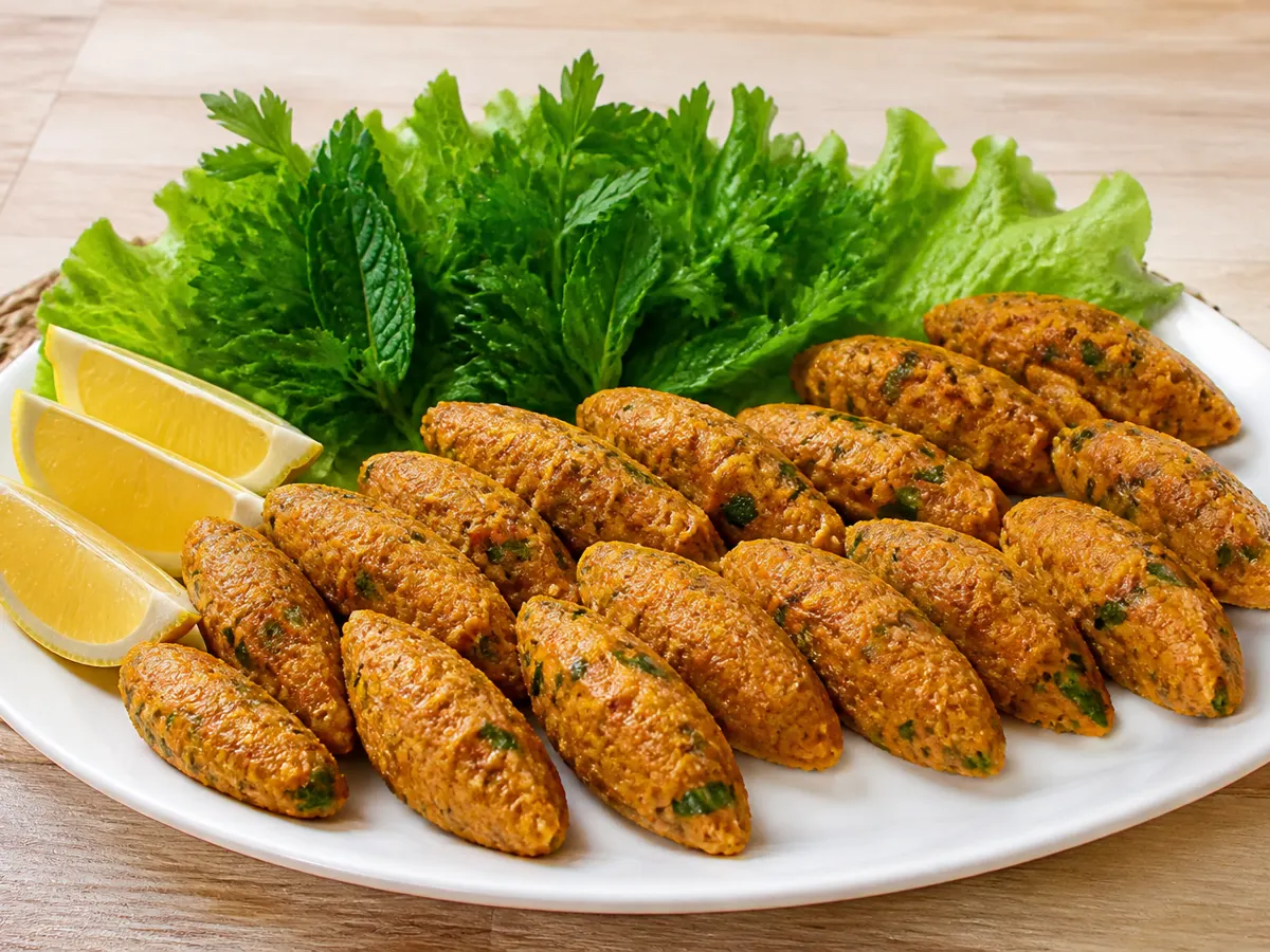 Чечевичные котлетки с булгуром
