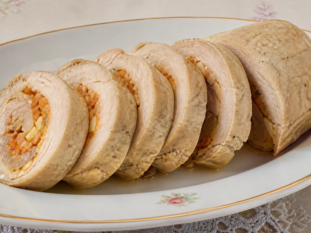 Мясной рулет