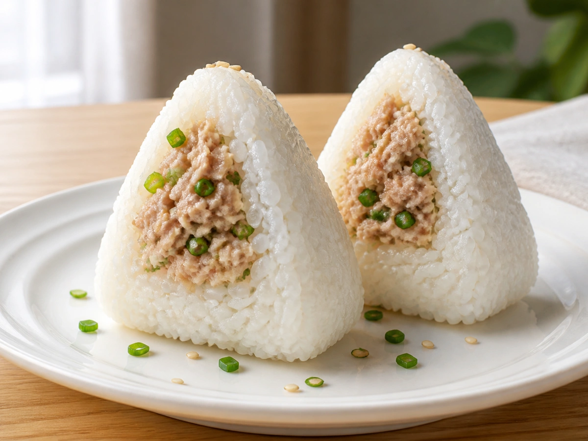 Рисовые колобки с тунцом