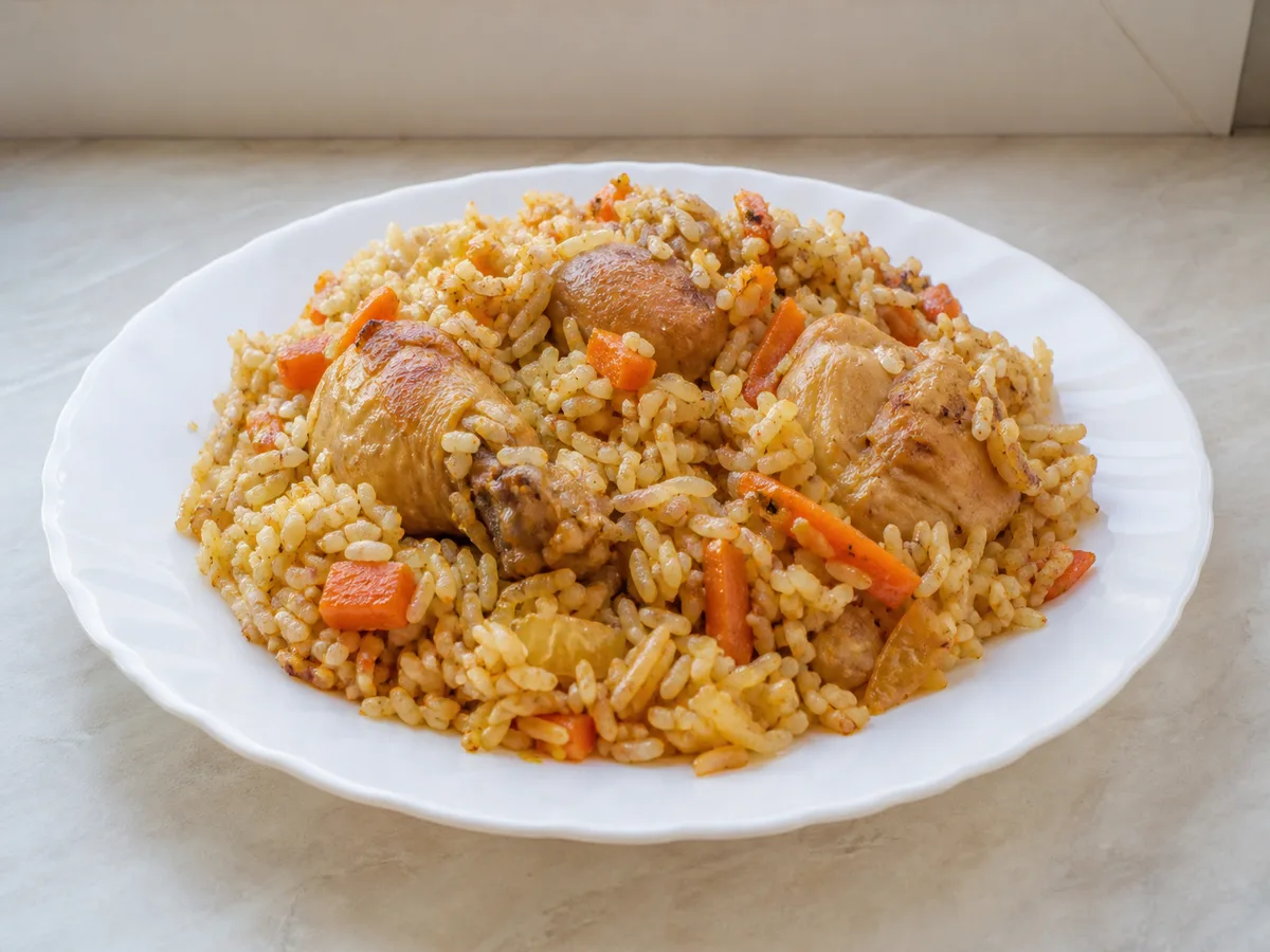 Плов с курицей