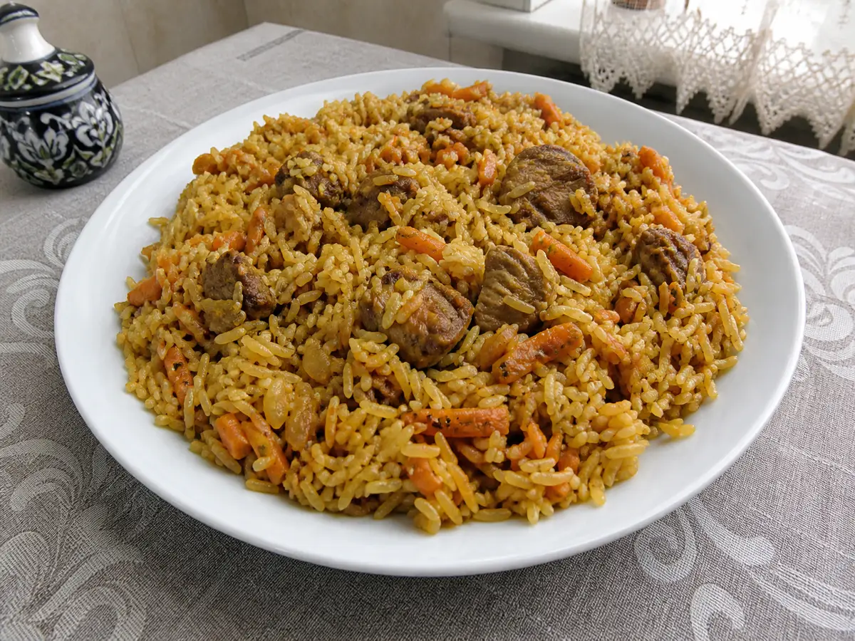 Плов со свининой