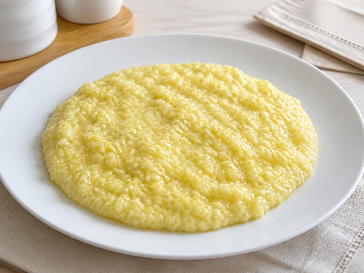 Пшённая каша с сыром