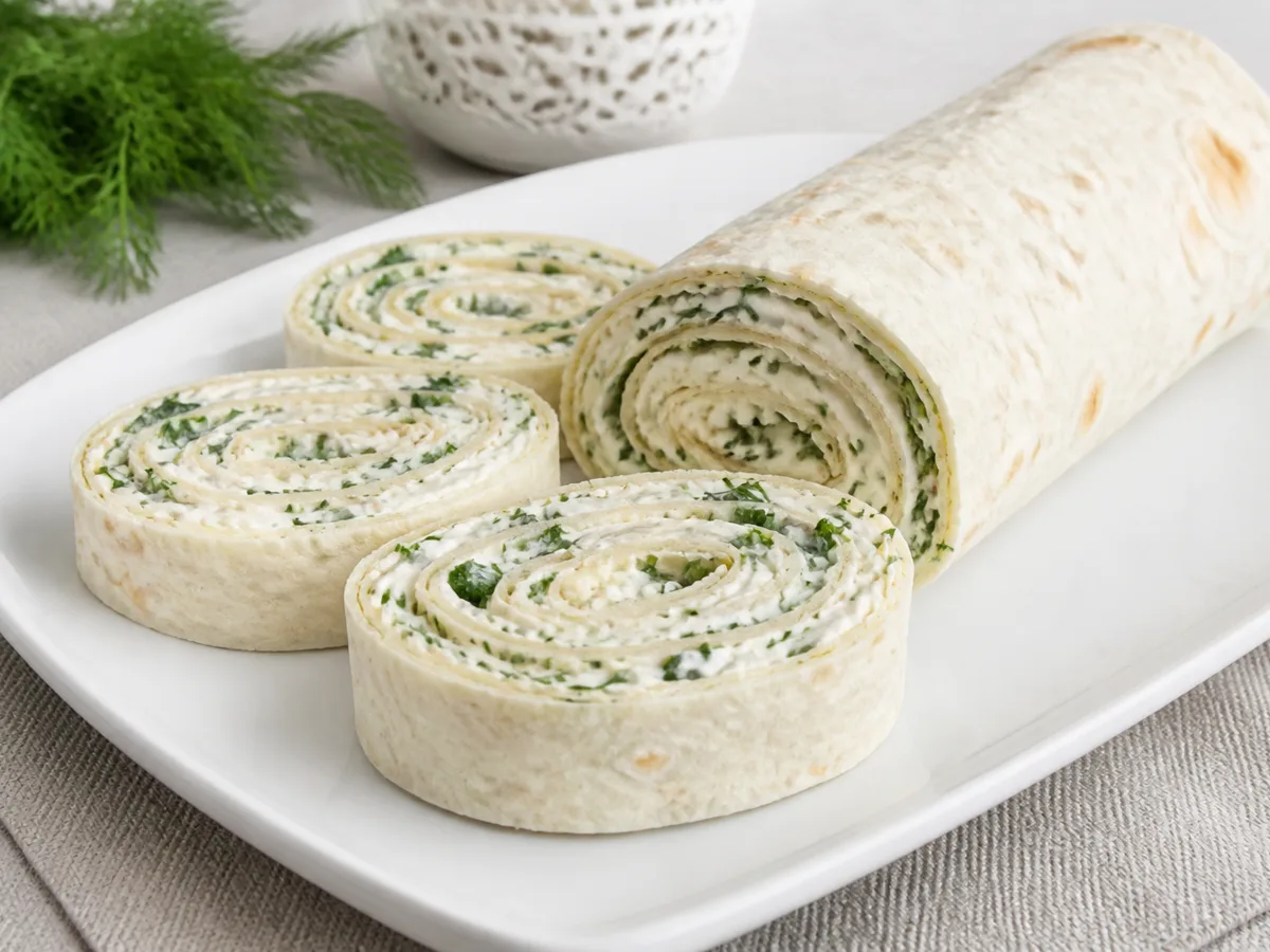 Рулет с творожным сыром
