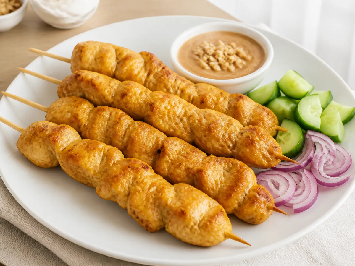Курица с арахисовым соусом