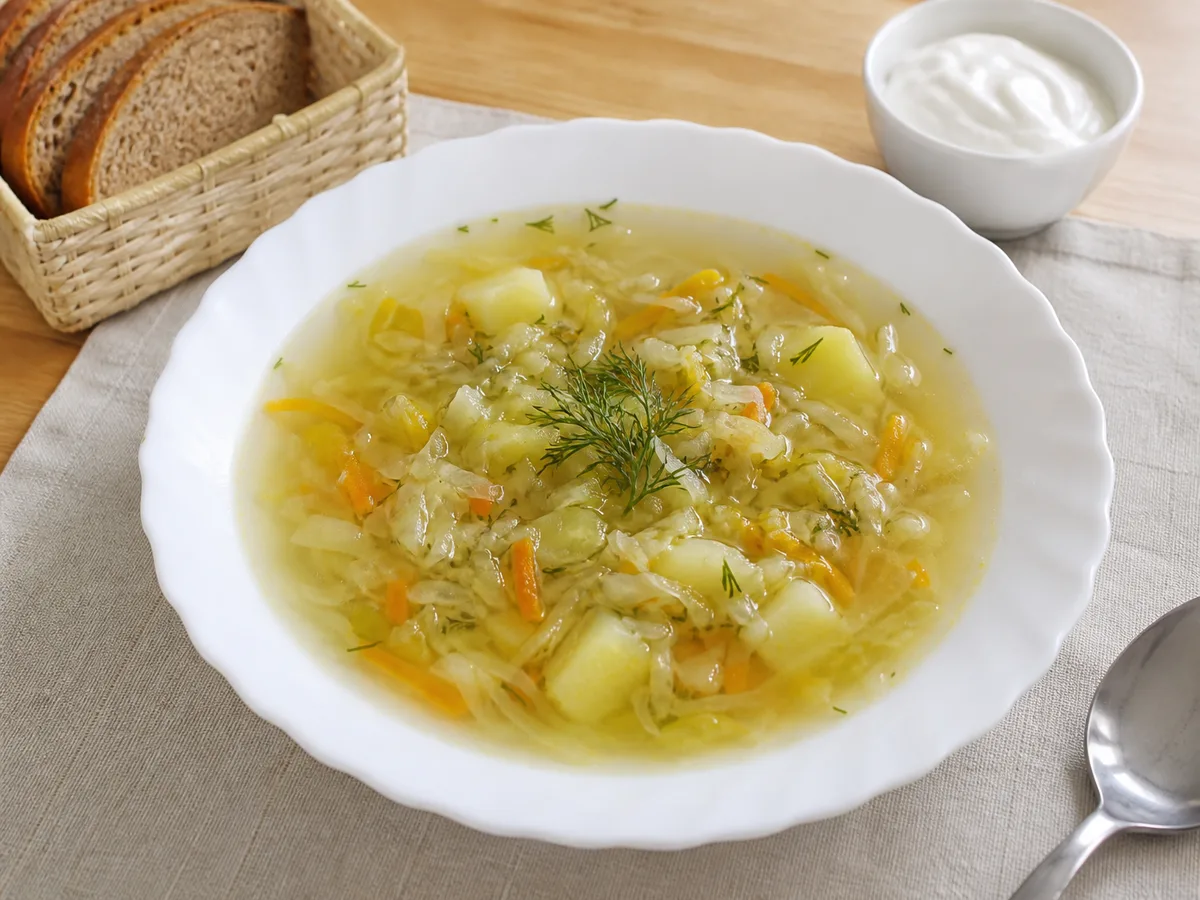 Щи из свежей капусты