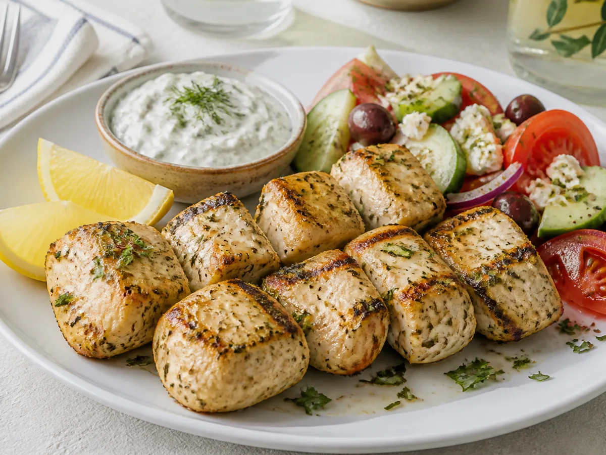 Курица с орегано и лимоном