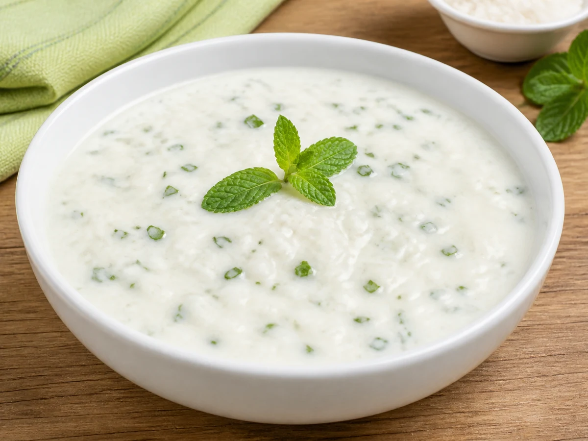 Йогуртовый суп с рисом