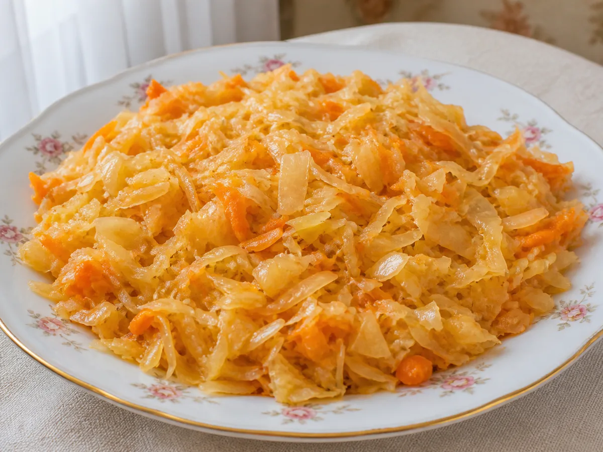 Тушёная капуста