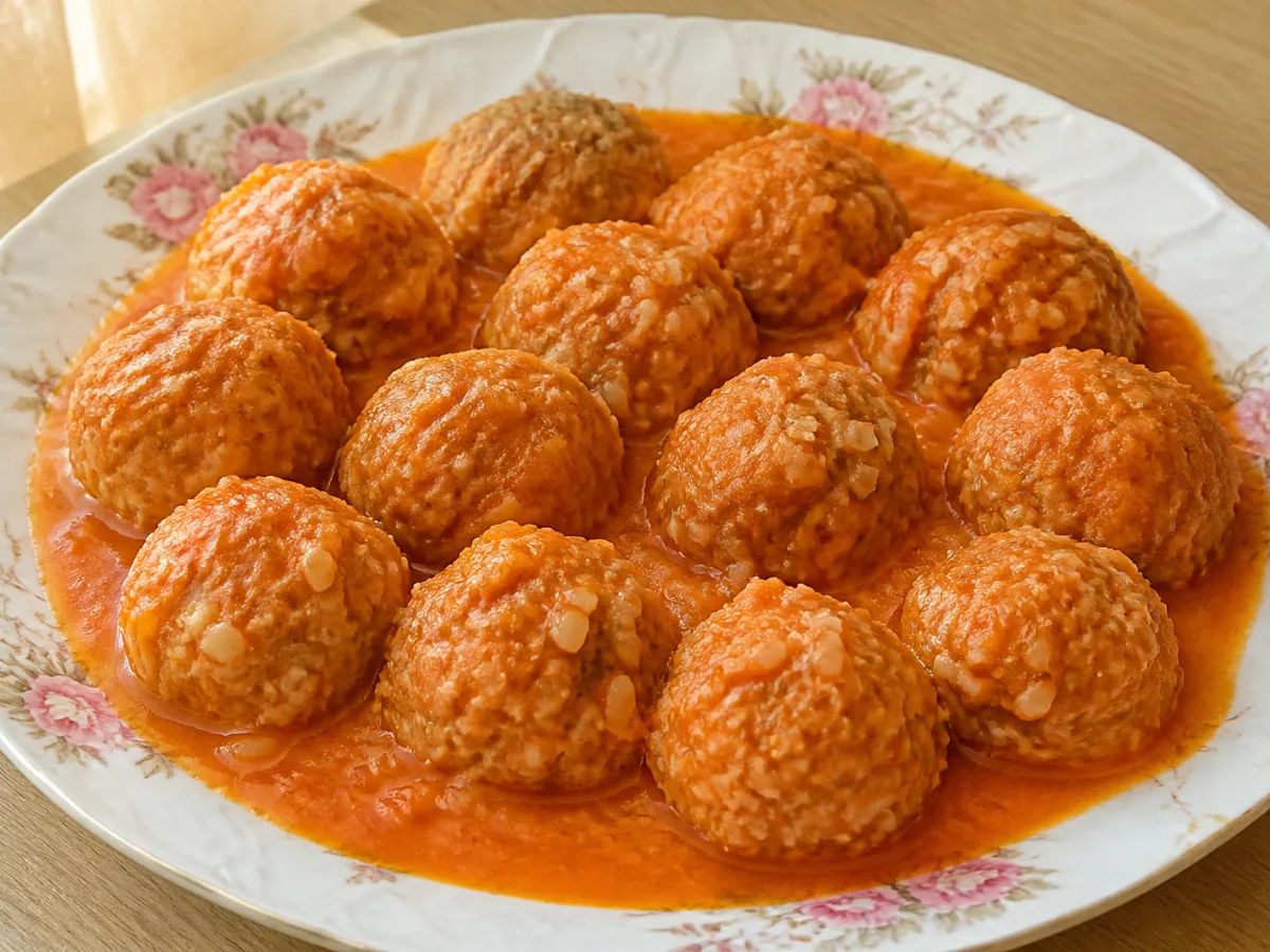Ёжики с рисом
